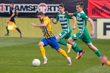 Opava doma remizovala s Bohemians 1:1, hosté nedali penaltu