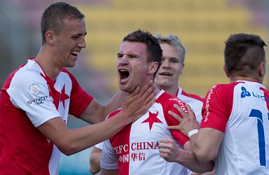 Žolík Mešanovič opět udeřil a Slavia přehrála 1:0 Karvinou