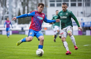 Plzeň v nadstavbě porazila Jablonec 2:0 a je šest bodů za Slavií