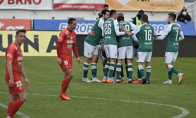 Jablonec zvítězil v Brně a přeskočil Slovácko